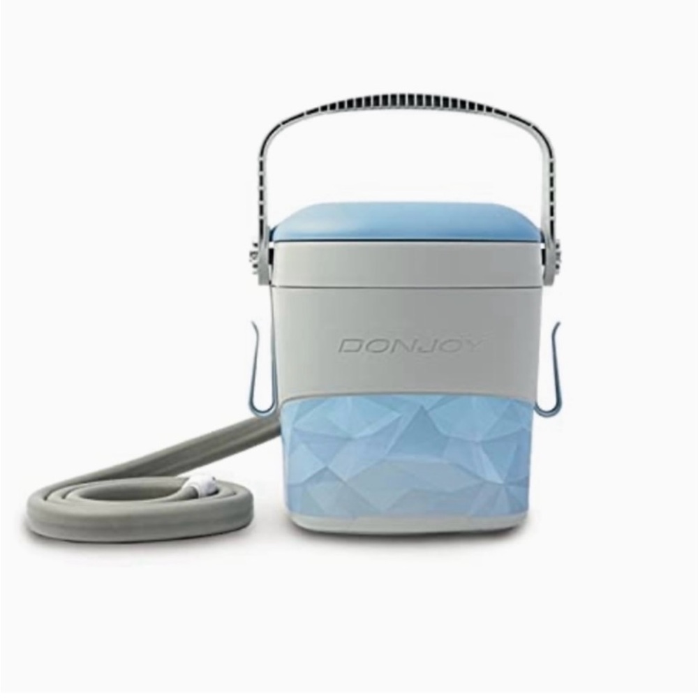 DonJoy Iceman CLASSIC3 Cold Therapy Unit, Reduce Pain & Swelling, Grey & Blue